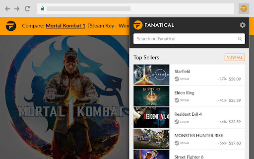 Fanatical PC Game Price Comparison from Chrome web store to be run with OffiDocs Chromium online Fanatical PC Game Price Comparison from Chrome web store to be run with OffiDocs Chromium online