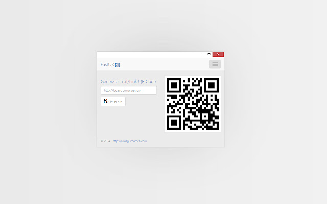 FastQR Generate QR Code offline from Chrome web store to be run with OffiDocs Chromium online FastQR Generate QR Code offline from Chrome web store to be run with OffiDocs Chromium online