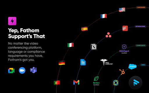 Fathom AI Note Taker for Google Meet from Chrome web store to be run with OffiDocs Chromium online Fathom AI Note Taker for Google Meet from Chrome web store to be run with OffiDocs Chromium online