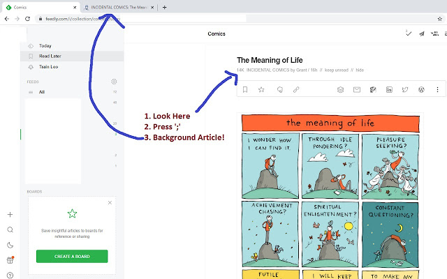 Feedly Background Articles from Chrome web store to be run with OffiDocs Chromium online Feedly Background Articles from Chrome web store to be run with OffiDocs Chromium online