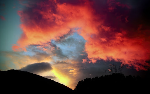 Fiery Sunset Over Mountain Silhouette from Chrome web store to be run with OffiDocs Chromium online Fiery Sunset Over Mountain Silhouette from Chrome web store to be run with OffiDocs Chromium online