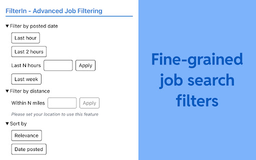 FilterIn from Chrome web store to be run with OffiDocs Chromium online FilterIn from Chrome web store to be run with OffiDocs Chromium online