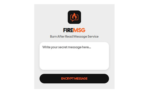 FIREMSG Burn After Reading from Chrome web store to be run with OffiDocs Chromium online FIREMSG Burn After Reading from Chrome web store to be run with OffiDocs Chromium online