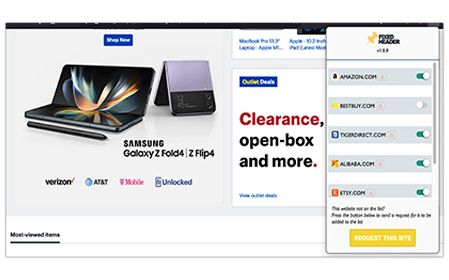 Fixed Header from Chrome web store to be run with OffiDocs Chromium online Fixed Header from Chrome web store to be run with OffiDocs Chromium online