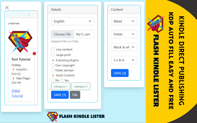 FLASH KINDLE LISTER from Chrome web store to be run with OffiDocs Chromium online FLASH KINDLE LISTER from Chrome web store to be run with OffiDocs Chromium online