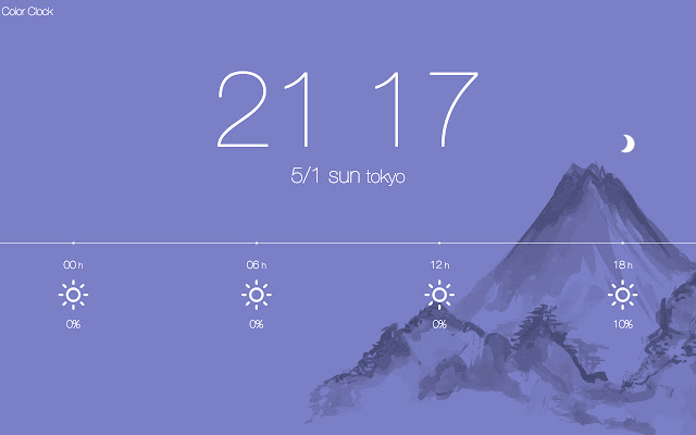 Floaty Color Clock from Chrome web store to be run with OffiDocs Chromium online Floaty Color Clock from Chrome web store to be run with OffiDocs Chromium online