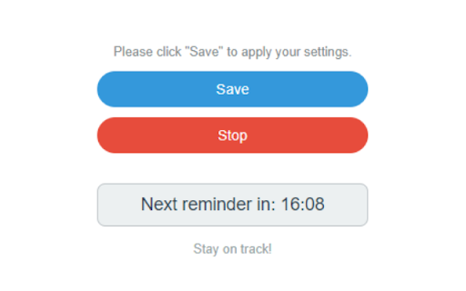 Focus Boost Productivity Reminder from Chrome web store to be run with OffiDocs Chromium online Focus Boost Productivity Reminder from Chrome web store to be run with OffiDocs Chromium online