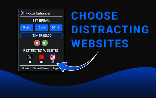 Focus Enhancer from Chrome web store to be run with OffiDocs Chromium online Focus Enhancer from Chrome web store to be run with OffiDocs Chromium online