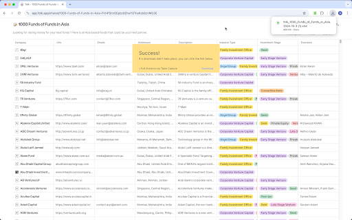 Folk Extractor by Table Capture from Chrome web store to be run with OffiDocs Chromium online Folk Extractor by Table Capture from Chrome web store to be run with OffiDocs Chromium online