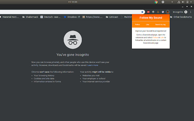 Follow My Sound from Chrome web store to be run with OffiDocs Chromium online Follow My Sound from Chrome web store to be run with OffiDocs Chromium online