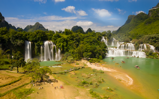 Forest waterfall and lake from Chrome web store to be run with OffiDocs Chromium online Forest waterfall and lake from Chrome web store to be run with OffiDocs Chromium online