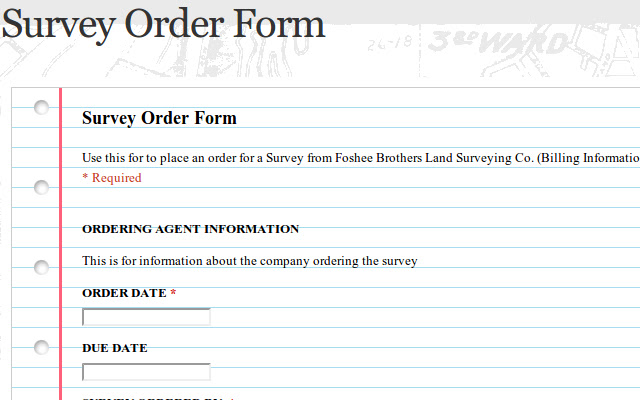 Foshee Brothers Quick Survey Request from Chrome web store to be run with OffiDocs Chromium online Foshee Brothers Quick Survey Request from Chrome web store to be run with OffiDocs Chromium online