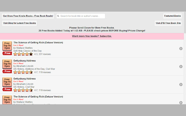 Free Kindle Non Fiction Books from Chrome web store to be run with OffiDocs Chromium online Free Kindle Non Fiction Books from Chrome web store to be run with OffiDocs Chromium online
