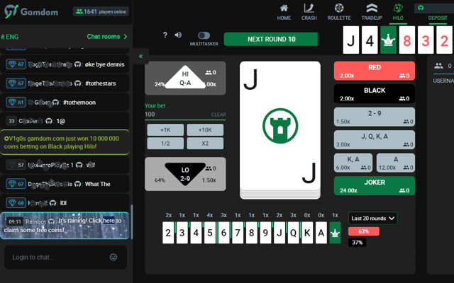 GamdomTweak from Chrome web store to be run with OffiDocs Chromium online GamdomTweak from Chrome web store to be run with OffiDocs Chromium online