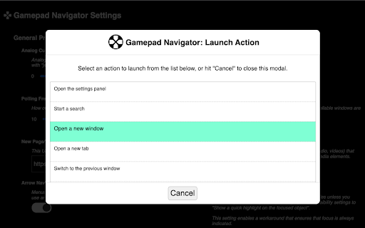 Gamepad Navigator from Chrome web store to be run with OffiDocs Chromium online Gamepad Navigator from Chrome web store to be run with OffiDocs Chromium online