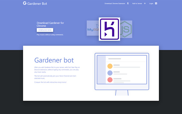Gardener Bot from Chrome web store to be run with OffiDocs Chromium online Gardener Bot from Chrome web store to be run with OffiDocs Chromium online