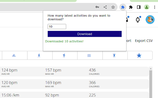 Garmin Workout Downloader from Chrome web store to be run with OffiDocs Chromium online Garmin Workout Downloader from Chrome web store to be run with OffiDocs Chromium online