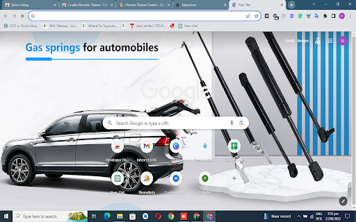 Gas Spring for Automobiles theme from Chrome web store to be run with OffiDocs Chromium online Gas Spring for Automobiles theme from Chrome web store to be run with OffiDocs Chromium online