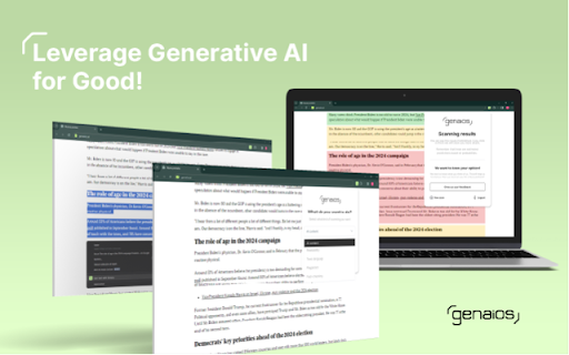 Genaios from Chrome web store to be run with OffiDocs Chromium online Genaios from Chrome web store to be run with OffiDocs Chromium online