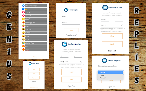 Genius Replies from Chrome web store to be run with OffiDocs Chromium online Genius Replies from Chrome web store to be run with OffiDocs Chromium online