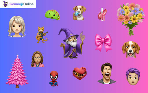 Genmoji Generator from Chrome web store to be run with OffiDocs Chromium online Genmoji Generator from Chrome web store to be run with OffiDocs Chromium online