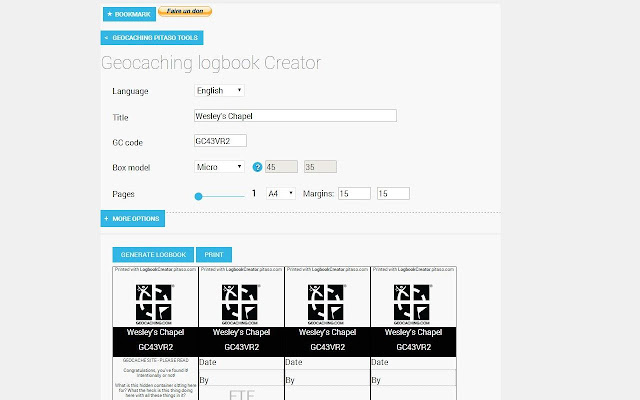 Geocaching Logbook Creator from Chrome web store to be run with OffiDocs Chromium online Geocaching Logbook Creator from Chrome web store to be run with OffiDocs Chromium online