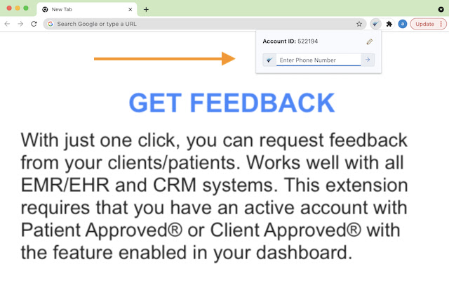Get Feedback from Chrome web store to be run with OffiDocs Chromium online Get Feedback from Chrome web store to be run with OffiDocs Chromium online