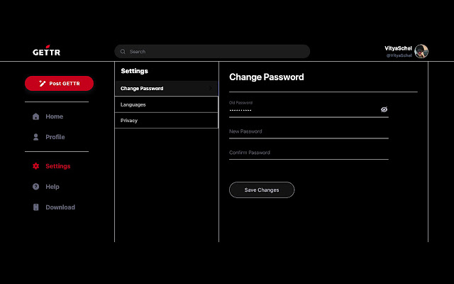 Gettr Dark Theme from Chrome web store to be run with OffiDocs Chromium online Gettr Dark Theme from Chrome web store to be run with OffiDocs Chromium online