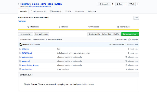Gimmie Some Ganja Button from Chrome web store to be run with OffiDocs Chromium online Gimmie Some Ganja Button from Chrome web store to be run with OffiDocs Chromium online