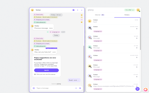 Giosg from Chrome web store to be run with OffiDocs Chromium online Giosg from Chrome web store to be run with OffiDocs Chromium online
