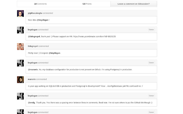Gitcussion from Chrome web store to be run with OffiDocs Chromium online Gitcussion from Chrome web store to be run with OffiDocs Chromium online