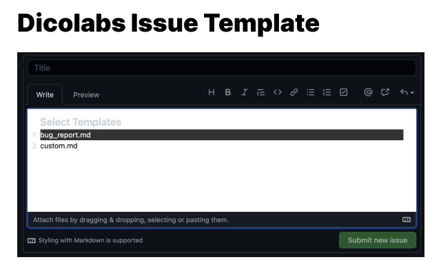 Github Issue Template Selector from Chrome web store to be run with OffiDocs Chromium online Github Issue Template Selector from Chrome web store to be run with OffiDocs Chromium online