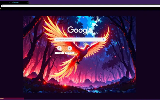 Glowing Phoenix Rising from the Dark Forest from Chrome web store to be run with OffiDocs Chromium online Glowing Phoenix Rising from the Dark Forest from Chrome web store to be run with OffiDocs Chromium online
