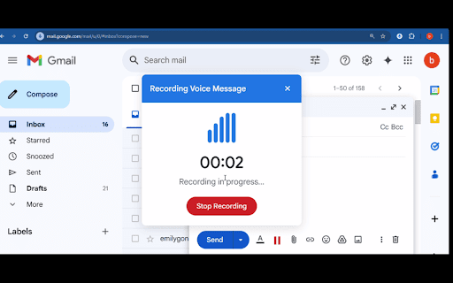 Gmail Voice Mail from Chrome web store to be run with OffiDocs Chromium online Gmail Voice Mail from Chrome web store to be run with OffiDocs Chromium online