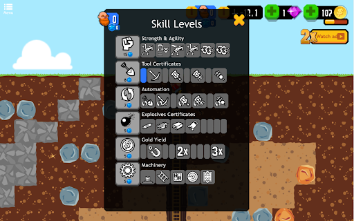 Gold Digger FRVR Game Build Your Mining Empire and Strike Gold! from Chrome web store to be run with OffiDocs Chromium online Gold Digger FRVR Game Build Your Mining Empire and Strike Gold! from Chrome web store to be run with OffiDocs Chromium online