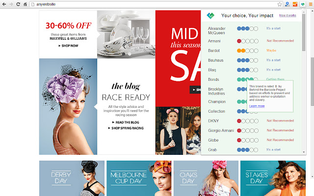 Good on You from Chrome web store to be run with OffiDocs Chromium online Good on You from Chrome web store to be run with OffiDocs Chromium online