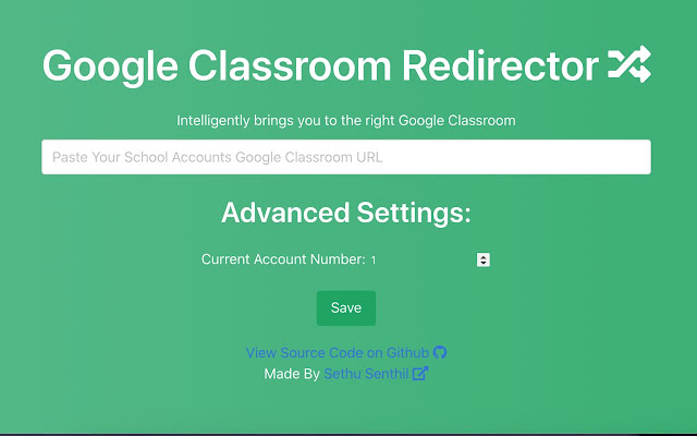 Google Classroom Redirector from Chrome web store to be run with OffiDocs Chromium online Google Classroom Redirector from Chrome web store to be run with OffiDocs Chromium online