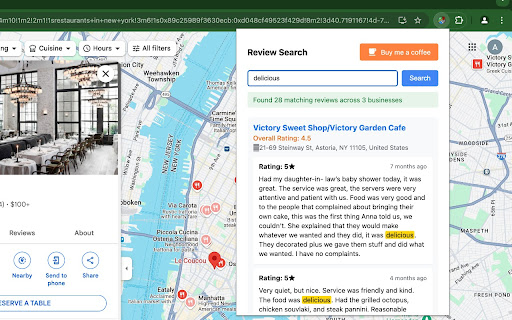 Google Maps Review Search from Chrome web store to be run with OffiDocs Chromium online Google Maps Review Search from Chrome web store to be run with OffiDocs Chromium online