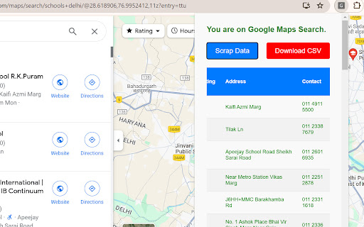 Google Maps Search Checker from Chrome web store to be run with OffiDocs Chromium online Google Maps Search Checker from Chrome web store to be run with OffiDocs Chromium online