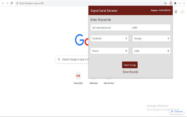 Goyral Social Extractor from Chrome web store to be run with OffiDocs Chromium online Goyral Social Extractor from Chrome web store to be run with OffiDocs Chromium online