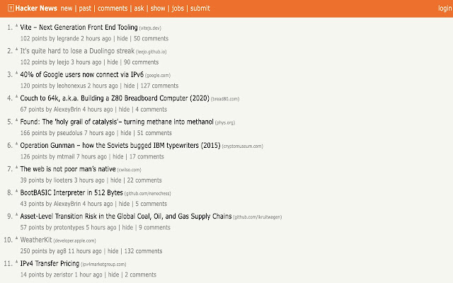 Hacker News Beautify from Chrome web store to be run with OffiDocs Chromium online Hacker News Beautify from Chrome web store to be run with OffiDocs Chromium online