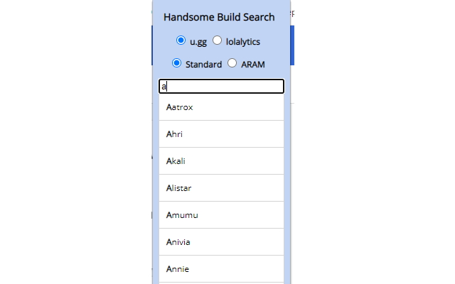 Handsome Build Search from Chrome web store to be run with OffiDocs Chromium online Handsome Build Search from Chrome web store to be run with OffiDocs Chromium online