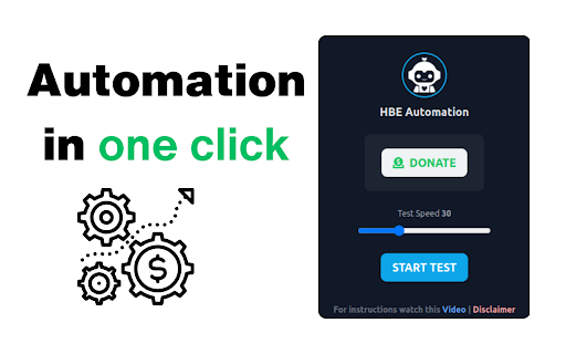 HBE Automation from Chrome web store to be run with OffiDocs Chromium online HBE Automation from Chrome web store to be run with OffiDocs Chromium online
