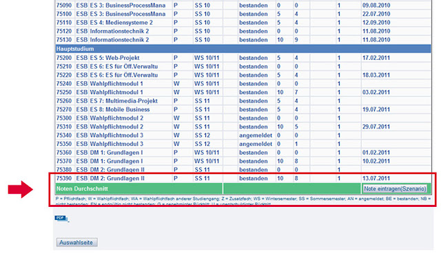 HdM Notenspiegel from Chrome web store to be run with OffiDocs Chromium online HdM Notenspiegel from Chrome web store to be run with OffiDocs Chromium online