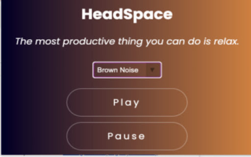 HeadSpace from Chrome web store to be run with OffiDocs Chromium online HeadSpace from Chrome web store to be run with OffiDocs Chromium online