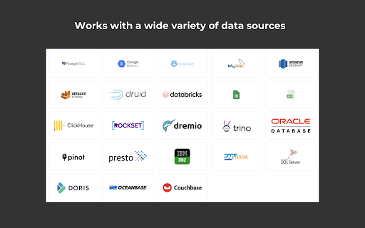 Helio SQL Query Assistant from Chrome web store to be run with OffiDocs Chromium online Helio SQL Query Assistant from Chrome web store to be run with OffiDocs Chromium online