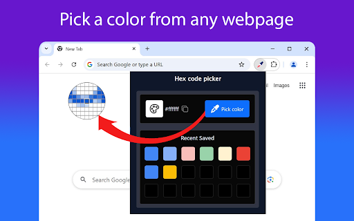 Hex code picker from Chrome web store to be run with OffiDocs Chromium online Hex code picker from Chrome web store to be run with OffiDocs Chromium online
