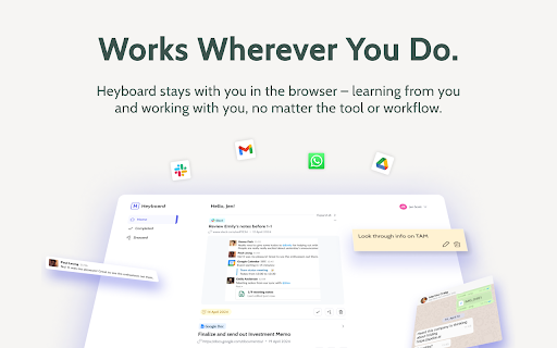 Heyboard AI powered Workflow Manager from Chrome web store to be run with OffiDocs Chromium online Heyboard AI powered Workflow Manager from Chrome web store to be run with OffiDocs Chromium online