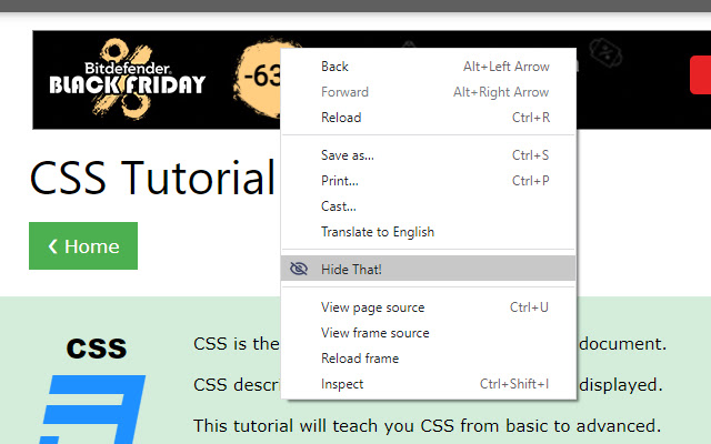 Hide That! from Chrome web store to be run with OffiDocs Chromium online Hide That! from Chrome web store to be run with OffiDocs Chromium online