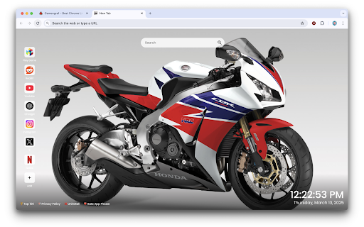 Honda CBR1000RR Wallpapers from Chrome web store to be run with OffiDocs Chromium online Honda CBR1000RR Wallpapers from Chrome web store to be run with OffiDocs Chromium online